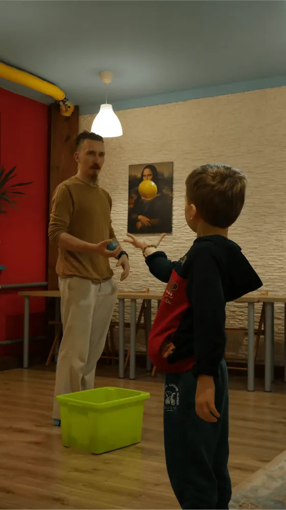 Zajęcia w sali Vinci
